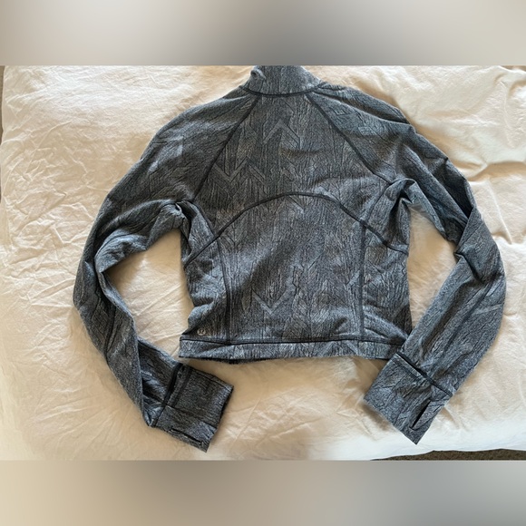 Lululemon Its Rulu Run Cropped Half Zip - Picture 2 of 5